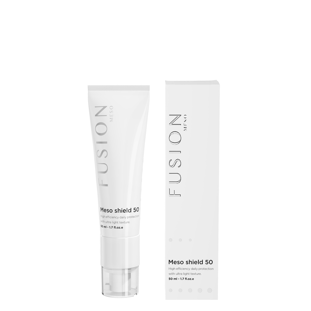 MESO SHIELD, Aukštos apsaugos kremas SPF50 dienai, 50 ml