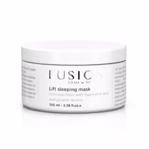 fusion LIFT SLEEPING MASK, Naktinė maitinamoji priešraukšlinė kaukė su hialurono rūgštimi ir augimo faktoriais, 100 ml