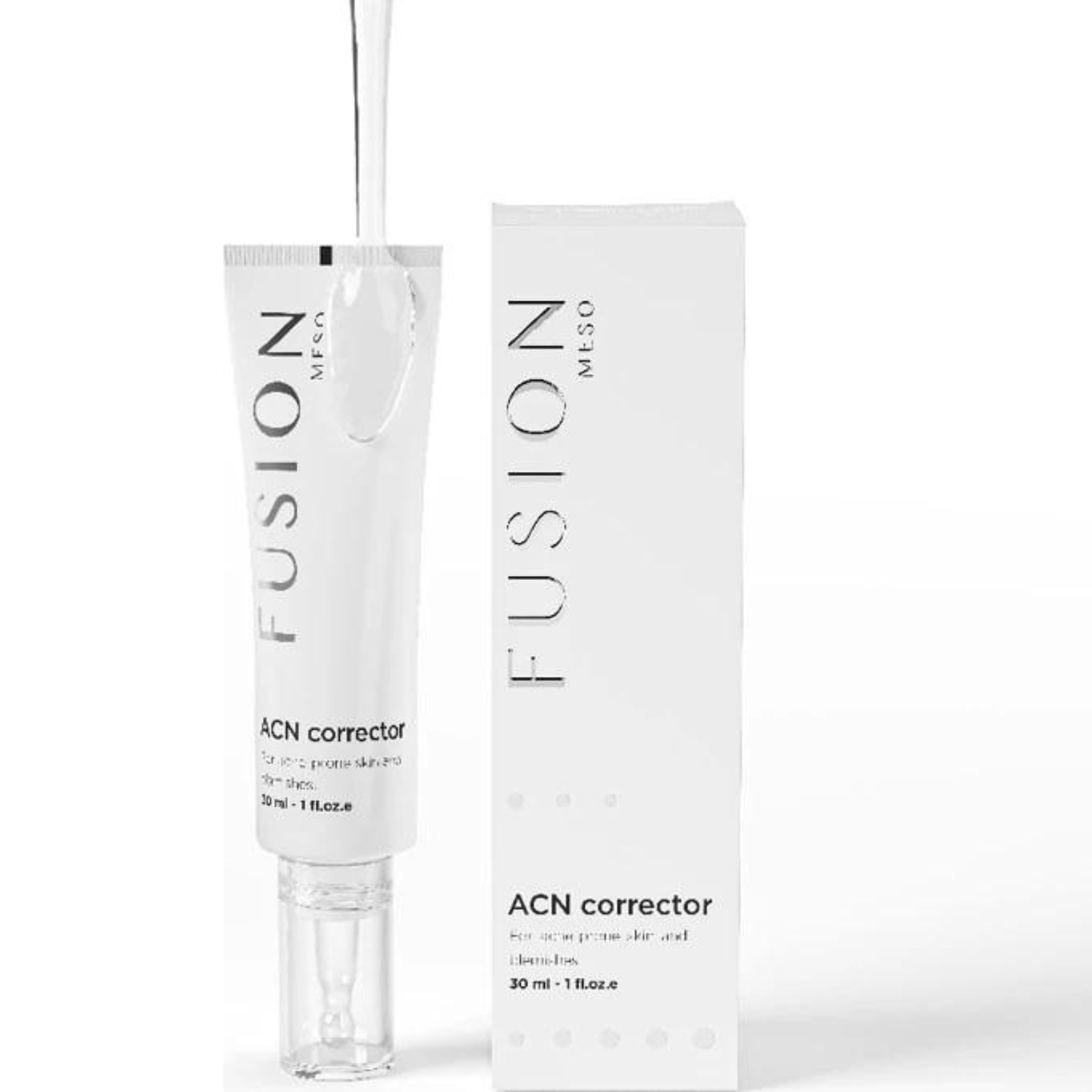 fusion ACN CORRECTOR Skaistinamasis drėkinamasis serumas riebiai odai prieš aknę, 30 ml