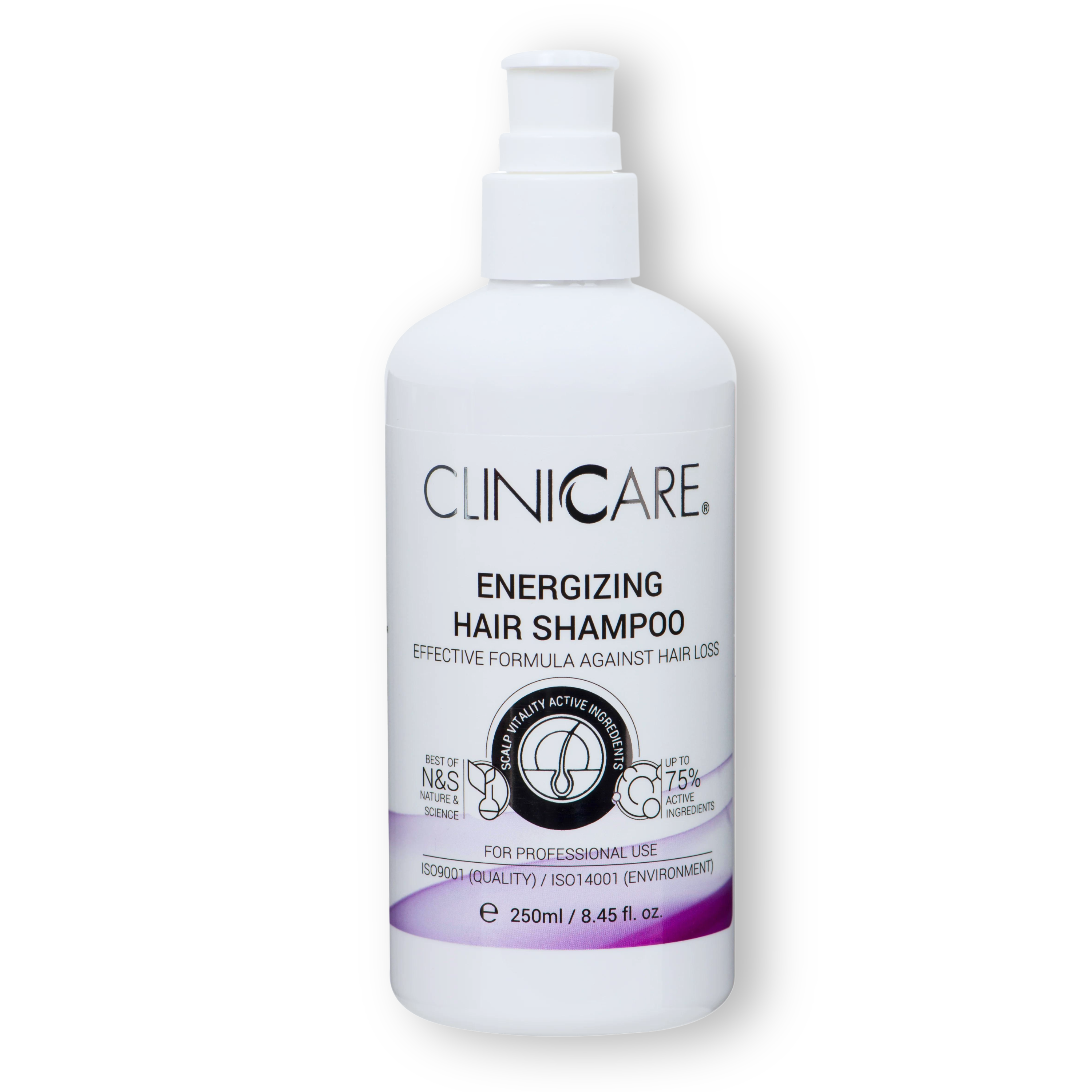 ENERGIZING HAIR SHAMPOO, Energizuojantis šampūnas nuo plaukų slinkimo, 250 ml