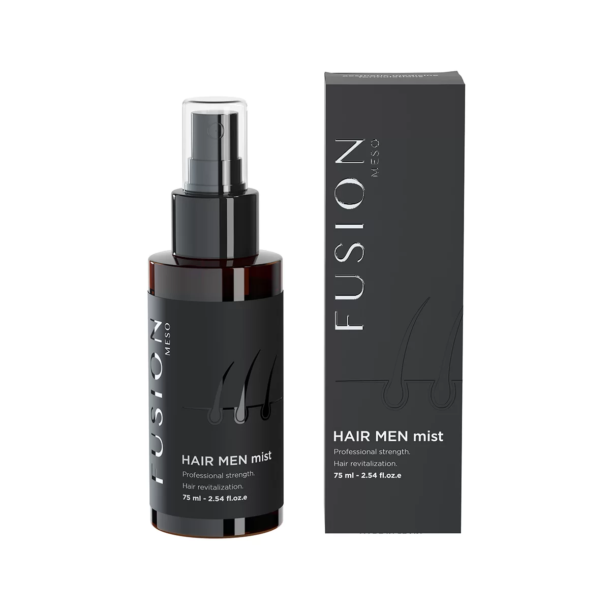 fusion HAIR MEN MIST, Plaukų serumas androgeninei alopecijai, 75 ml
