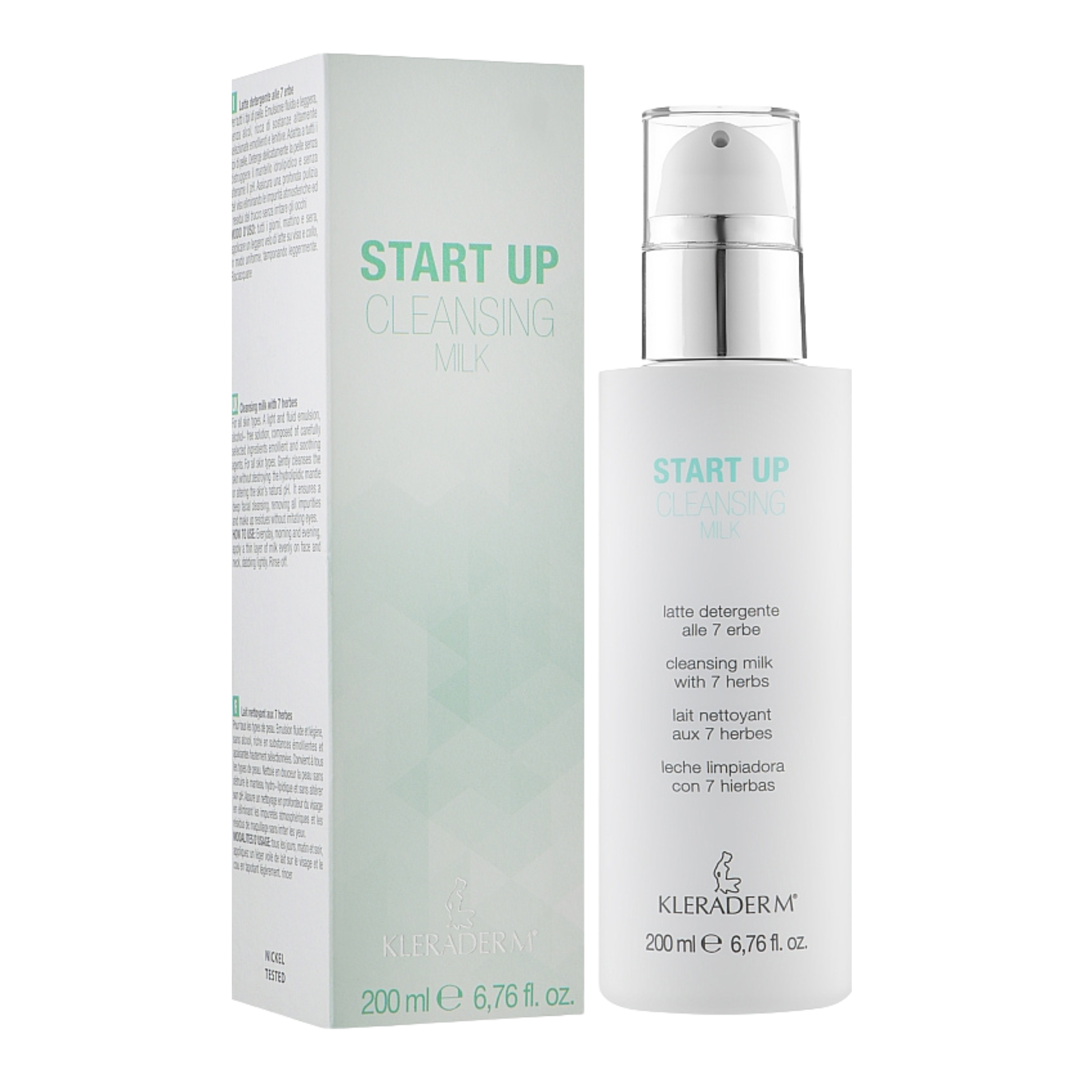 START UP CLEANSING MILK, Valomasis pienelis, 200 ml