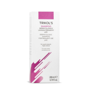TRIKOL'S SHAMPOO FREQUENT USE, Dermatologinis kasdienis plaukų šampūnas pH5, 200 ml