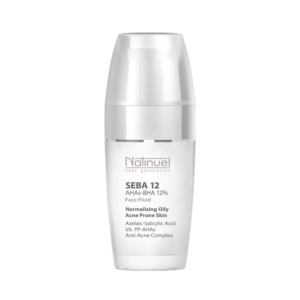 NATINUEL SEBA 12 AHAs-BHA 12%, Fluidas nuo spuogų, 50 ml