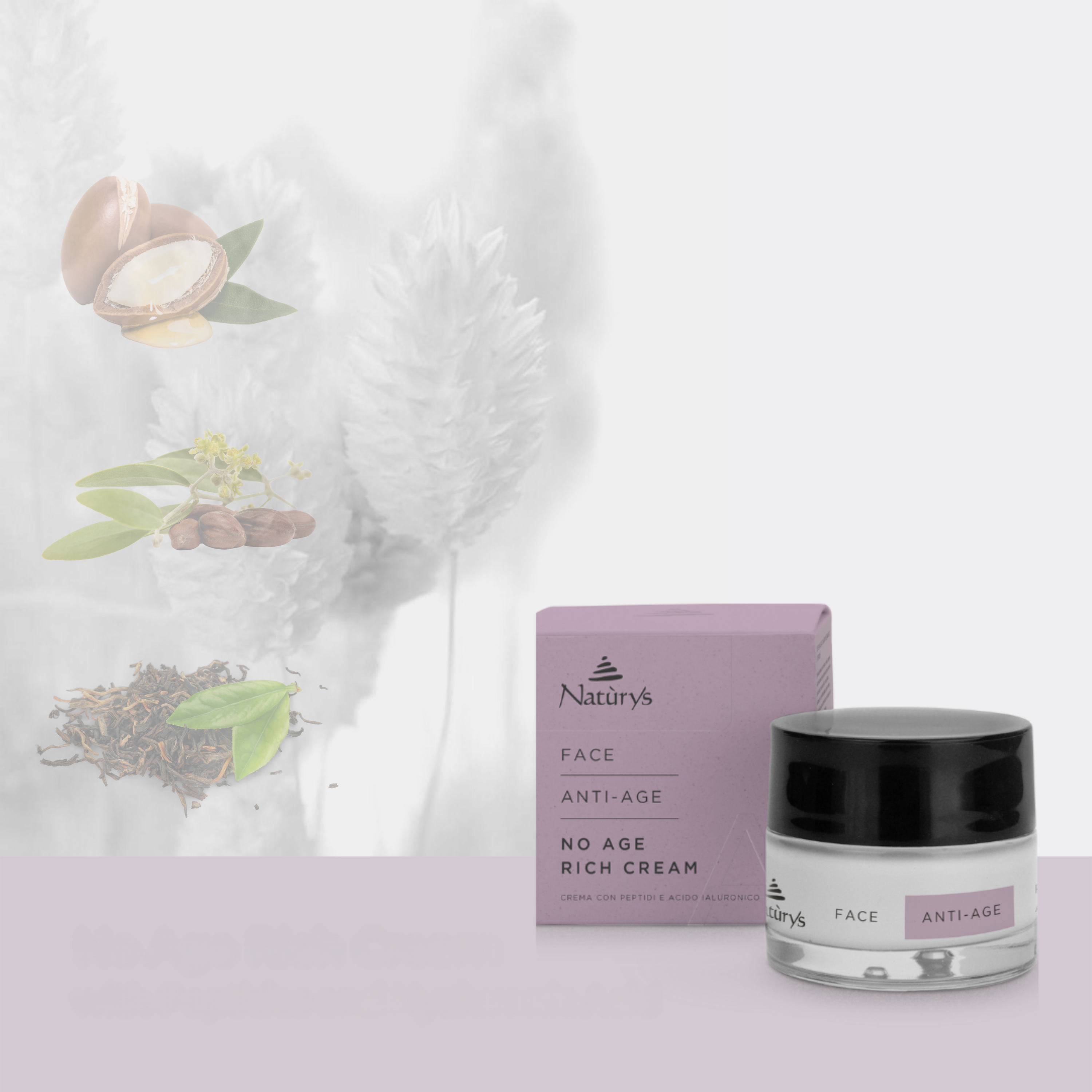 NO AGE RICH CREAM, Kremas su peptidais ir hialurono rūgštimi, 50 ml