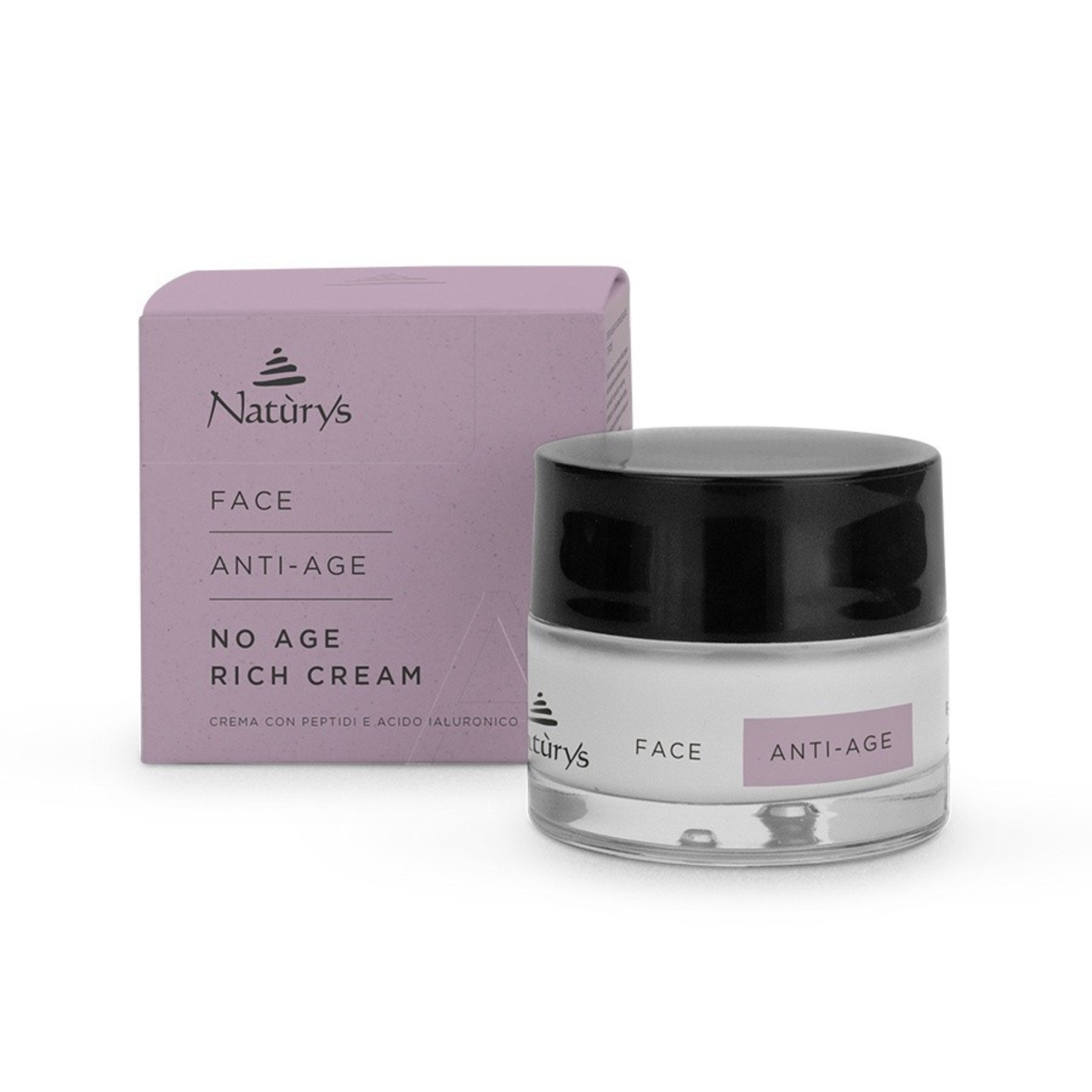 NO AGE RICH CREAM, Kremas su peptidais ir hialurono rūgštimi, 50 ml