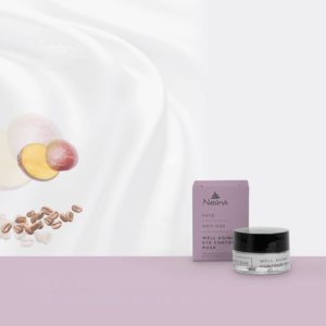 WELL AGING EYE CONTOUR MASK, Akių kontūro kaukė su mango sviestu ir kavos pupelių aliejumi, 30 ml