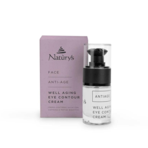 WELL AGING EYE CONTOUR CREAM, Akių kontūro kremas su peptidais ir kofeinu, 15 ml