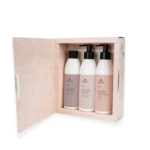 BODY SILKY SKIN BOX, Švelnios odos rinkinys kūnui, 3x250 ml