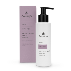 ANTI-AGE ANTIOXYDANT FACIAL TONER, Antioksidacinio poveikio tonikas brandžiai odai, 150 ml