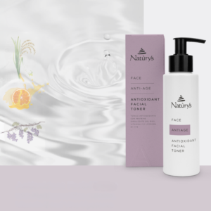 ANTI-AGE ANTIOXYDANT FACIAL TONER, Antioksidacinio poveikio tonikas brandžiai odai, 150 ml
