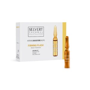 SELVERT THERMAL INTENSE BOOSTER DROPS - FIRMING FLASH, Stangrinamasis busteris,10 vnt. x 2 ml