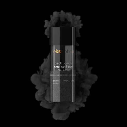 BLACK POWDER DETOX & PEEL, Detoksikuojamoji anglies pudra, 70 g