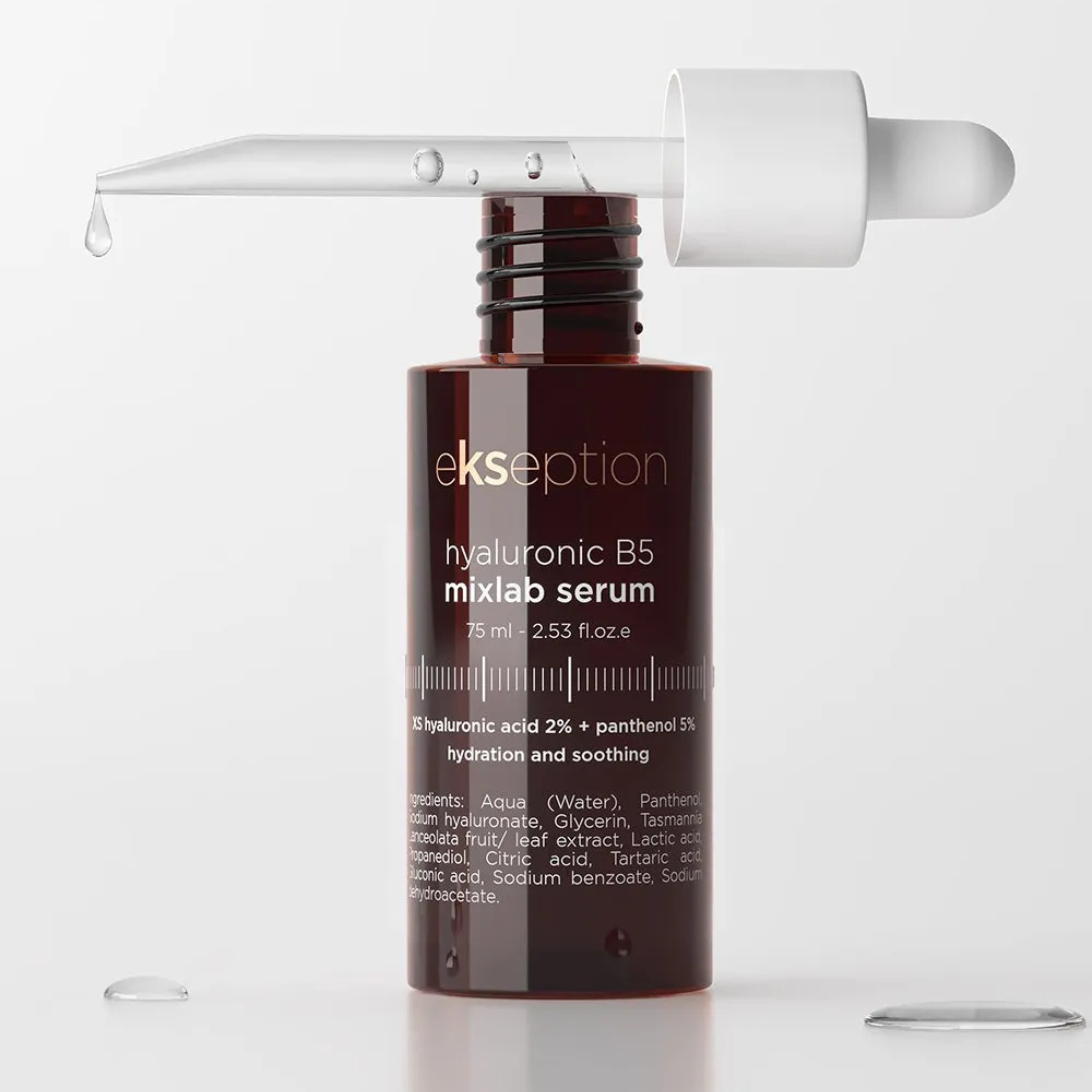 HYALURONIC PEPTIDES MIXLAB SERUM, Priešraukšlinis liftingo serumas, 75 ml