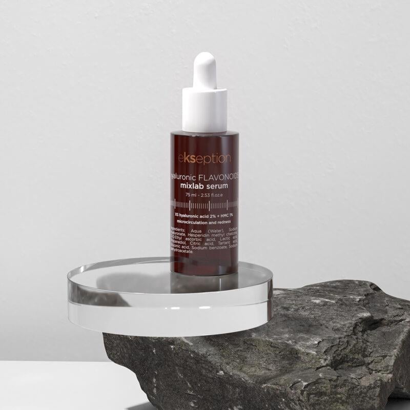 HYALURONIC FLAVONOIDS, Serumas su flavanoidais mikrocirkuliacijos gerinimui, 75 ml