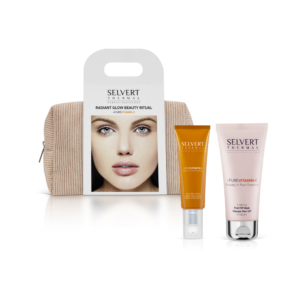 SELVERT THERMAL +PURE VITAMIN C GLOW BEAUTY RITUAL Švytinčios odos ritualas su vitaminu C 100 ml+50 ml rinkinys