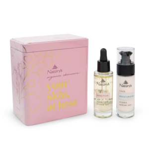 NATURYS HYDRA SENSITIVE TAN BOX, Dovanų rinkinys sausai, jautriai odai