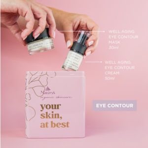 NATURYS EYE CONTOUR TAN BOX, Dovanų rinkinys akių sričiai