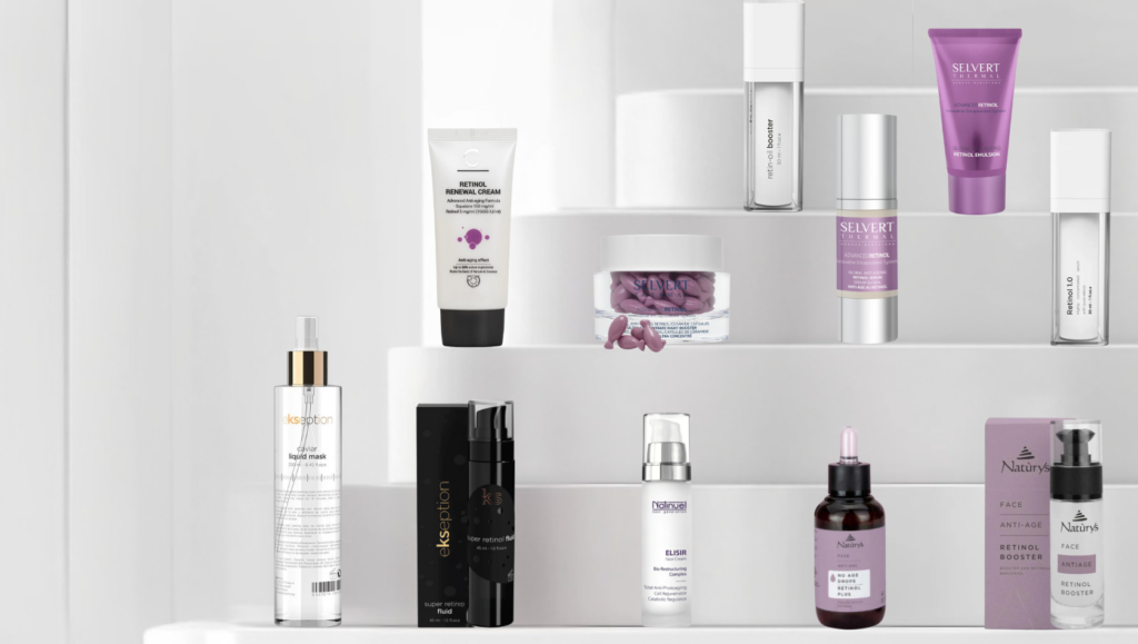 Retinolio naudojimas