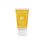 SELVERT THERMAL SUN CARE AGE PREVENT GEL-CREAM SPF90, Apsauginis kremas-gelis veidui SPF90, 50 ml