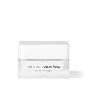 EKSEPTION ICE CREAM CERAMIDES, Drėkinamasis raminamasis kremas su keramidais ir vitaminu F