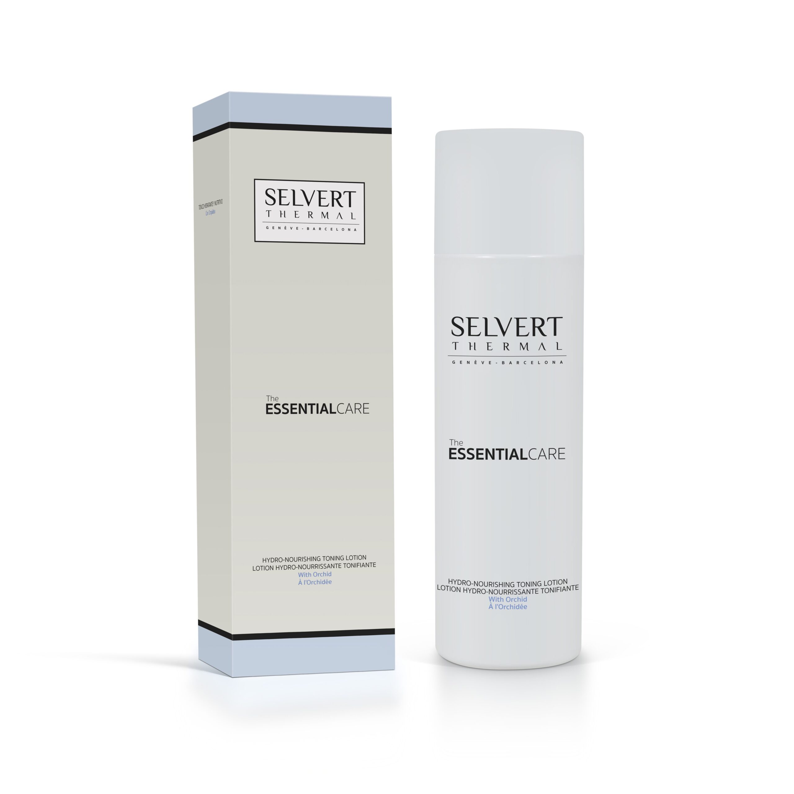 SELVERT THERMAL HYDRO-NOURISHING TONING LOTION WITH ORCHID, Tonikas su orchidėjų ekstraktu visiems odos tipams, 200 ml