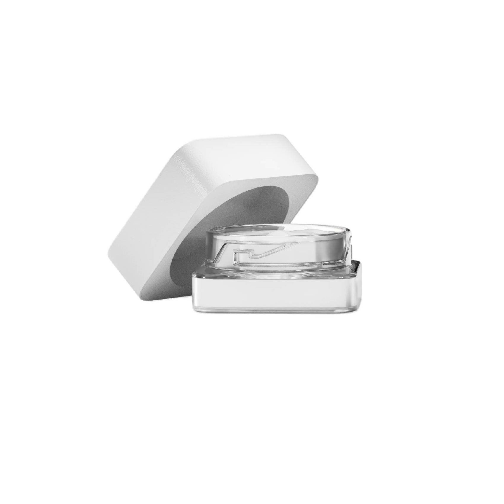 EKSEPTION TRAVEL COSMETIC JAR, Kelioninis indelis kosmetikai, 1 vnt.