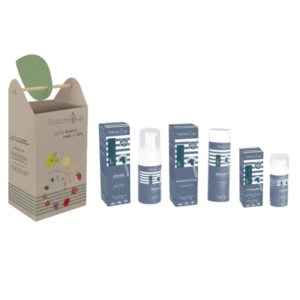 NATURYS BOX MAN CARE, Rinkinys  vyrams, veido ir kūno odai, 3 prod.